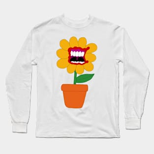 Flower Pot Long Sleeve T-Shirt